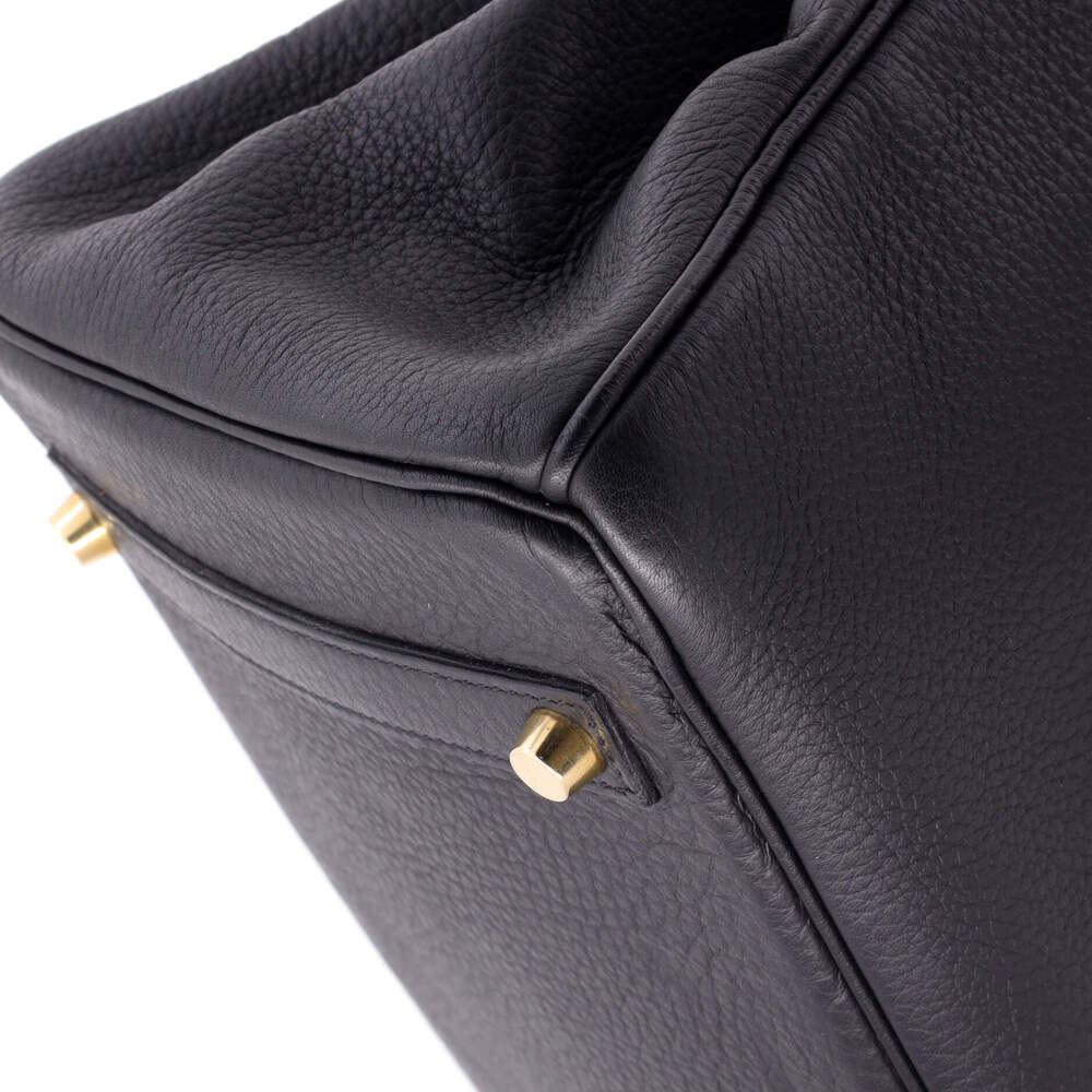 Hermes Birkin 35 Black Togo with Gold Hardware - Picture 7 of 8